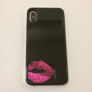 IPhone XS Max Glitter Lips Transformation Case